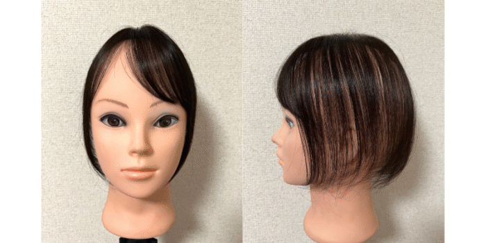 50代女性の部分ウィッグ（分け目エアリータイプ）｜オーダーメイドウィッグナチュレーヌ
