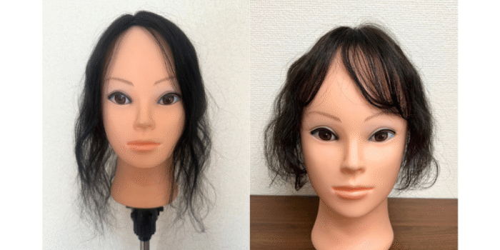 50代女性の部分ウィッグ（くせ毛タイプ）｜オーダーメイドウィッグナチュレーヌ