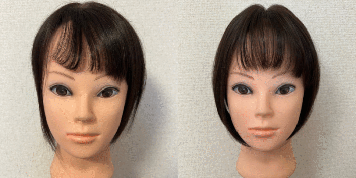 部分ウィッグの増毛お客様事例｜オーダーメイドウィッグナチュレーヌ