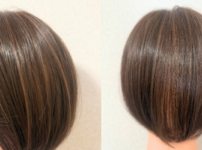 ６０代メッシュありの部分ウィッグ